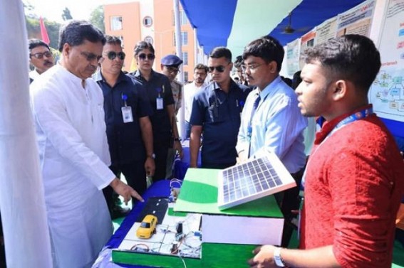CM Manik Saha visited Techno India University, launched Govt facility there. TIWN Pic Nov 15 CM Manik Saha visited Techno India University, launched Govt facility there. TIWN Pic Nov 15